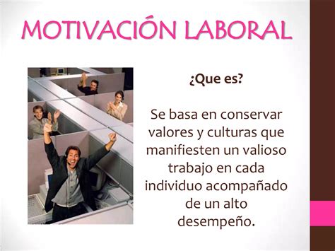 Motivación laboral PPT Descarga Gratuita