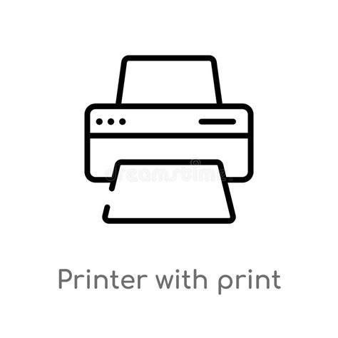 Printer Outline Clip Art