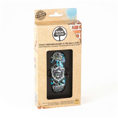 Berlinwood X Flatface Pro Fingerboard Crystal Blackriver Shop