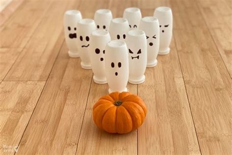 Pumpkin Bowling: Halloween Party Game for Kids | Mombrite