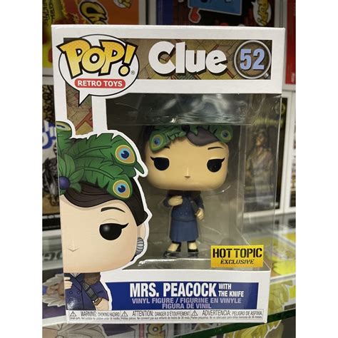 Funko Pop Hot Topic Exclusive Mrs Peacock Clue Shopee Philippines