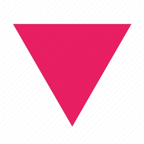 Inverted Lgbt Lgbtq Pink Queer Triangle Icon