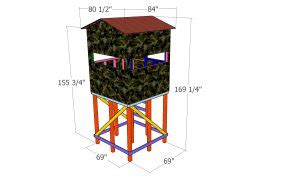 6x6 Deer Blind Plans - PDF Download