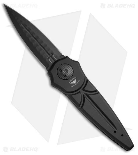 Paragon Warlock Folding Knife Black Aluminum 3 9 Black Sorcerer