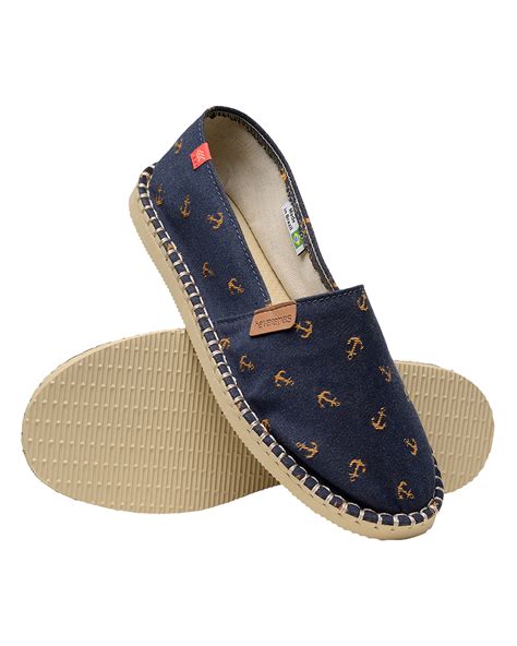 Havaianas Origine Beach Espadrilles Navy Blue Coast Supply Co