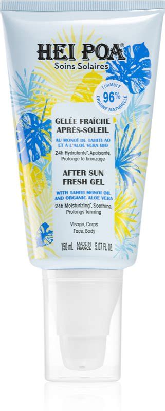 Hei Poa After Sun Monoi Aloe Vera Gel Apaisant Apr S Soleil Notino Fr