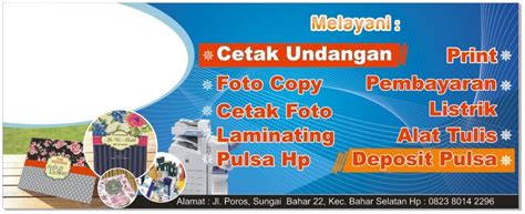 Detail Background Spanduk Fotocopy Koleksi Nomer