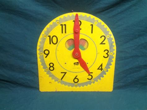 Vintage Judy Clock Educational Working Display By Judy