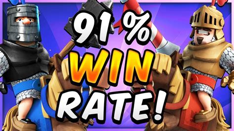 91 Win Rate Best Double Prince Deck — Clash Royale Youtube