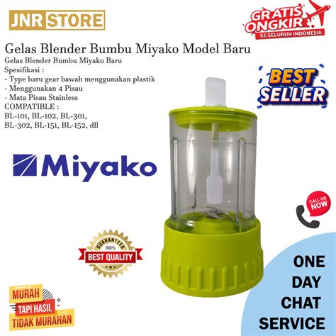 Jual Gelas Blender Bumbu Basah Miyako Bl Bl Bl Bl Bl