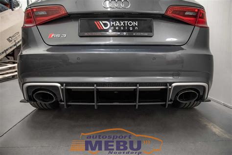 Maxton Design Audi Rs3 8v Sportback Street Pro Diffuser V1 Autosport Mebu