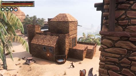 Conan Exiles Building Series Re Modeling Golem Workshop Ep 8 Youtube