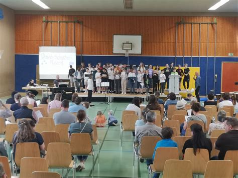 Fr Hlingsfest Der Dsr David Schuster Realschule W Rzburg