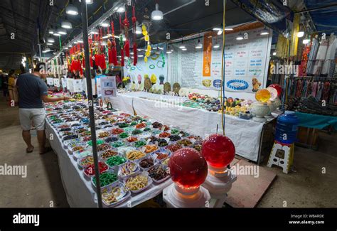 Open air night market, Nha Trang, Vietnam Stock Photo - Alamy