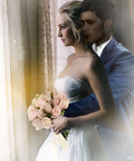 Klaroline Wedding Day Klaus From Vampire Diaries Vampire Diaries