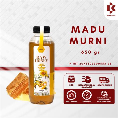 Jual Madu Murni Safiya Gram Herbal Madu Murni Asli Premium Shopee