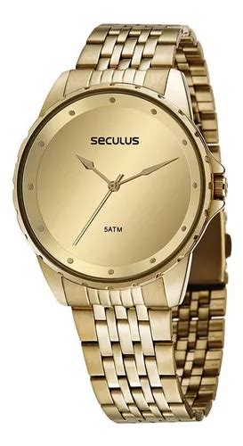 Reloj Seculus Modern Gold Mirrored Para Mujer MercadoLibre