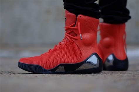 Nike Kobe 9 KRM EXT ‘Challenge Red’ – On-Feet Look - WearTesters