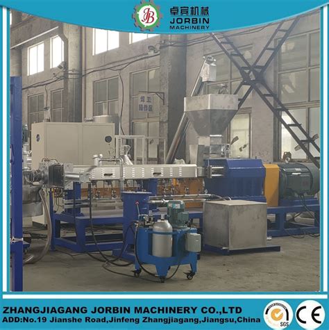 LDPE PP Calcium Carbonate Compound Twin Screw Extruder Pelletizing