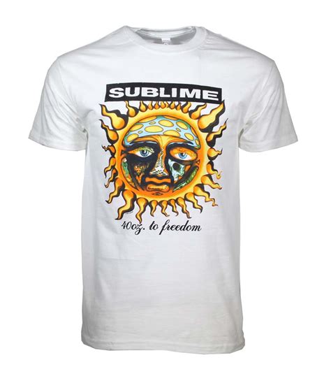 Sublime Sublime 40 Oz To Freedom T Shirt Men Loudtrax