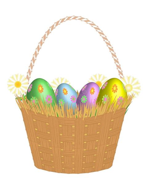 Easter Basket Stock Illustration Illustration Of Decoration 480342