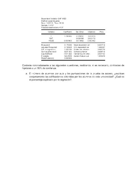 Ejercicio practica econometría i Studocu