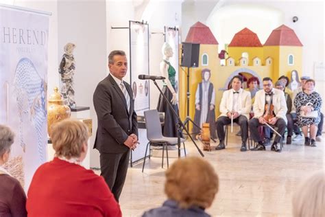 Opening ceremony of porcelain exhibition “Herend Opening” at Great Hall ...