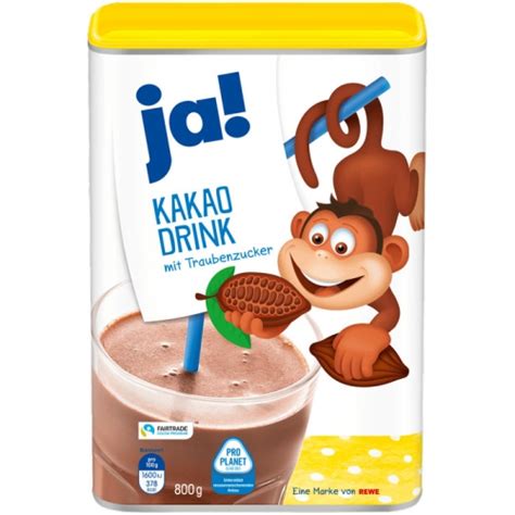 ja! Kakaodrink von Rewe