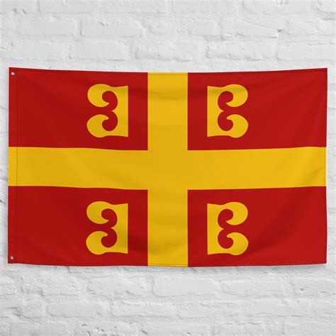 Byzantine Empire Banner Flag 100% Polyester With 2 Iron Grommets ...