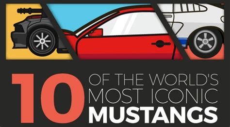 Infographic: Cinematic History of The Shelby Mustang - SHOUTS