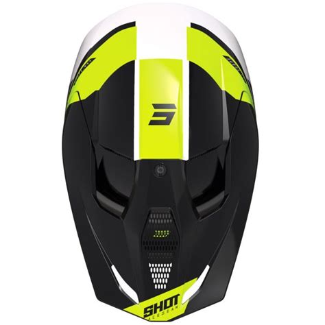 Helmet Shot Furious Scope Neon Yellow Glossy In Stock Icasque Co Uk