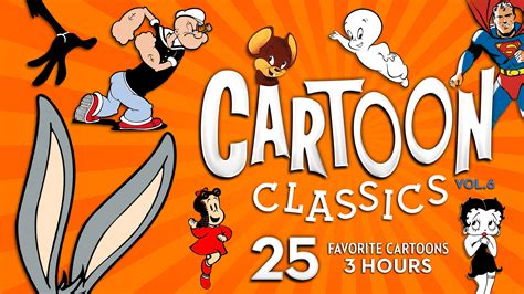 Watch Cartoon Classics Vol 5 25 Favorite Cartoons 3 Hours Prime