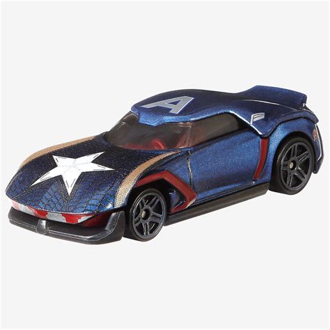 Hot Wheels Character Cars Marvel Avengers 5 Pack Vehicles – Mattel Creations