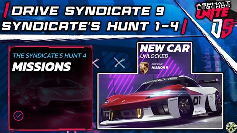 Asphalt Unite Drive Syndicate 9 The Syndicate S Hunt 1 4 YouTube