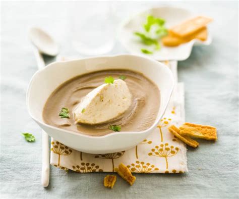 Velout De Champignons Et Chantilly Au Foie Gras Cookidoo The