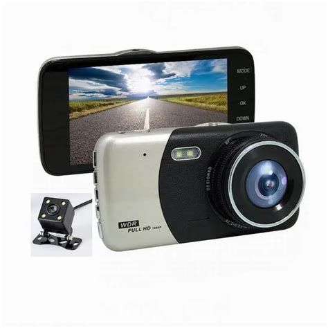 Dual Lens Car DVR X600 WDR Full HD 1080P Car Dash Camera Dash Cam 4 0