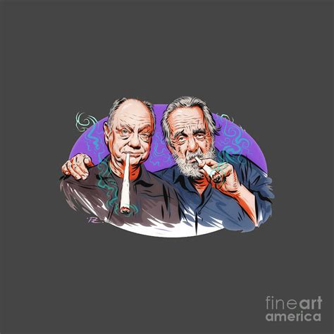 Cheech And Chong Drawing By Edward J Burrell Fine Art America