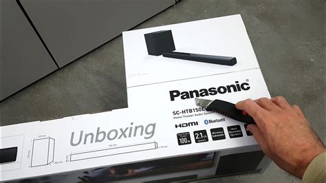 Panasonic HTB150 Soundbar Unboxing And Setup With Audio Demos YouTube