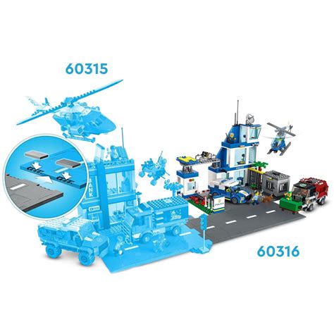 LEGO 60316 City Posterunek Policji Cena Opinie Dane Techniczne