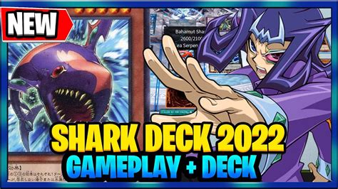 Yugioh Shark Deck And Shark Gameplay Yugioh Water Fish Deck Youtube