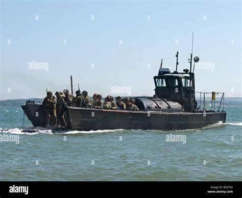 D Day Landing Re Enactment At Lepe Country Park Hampshire Uk During The D Day Remembrance