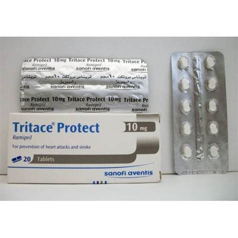 Tritace Protect 10 Mg 20 Tablet Order Now Vezeeta Pharmacy