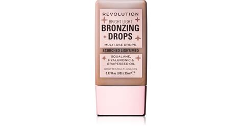 Makeup Revolution Bright Light Bronzing Drops Bronzer Liquido Notinoit