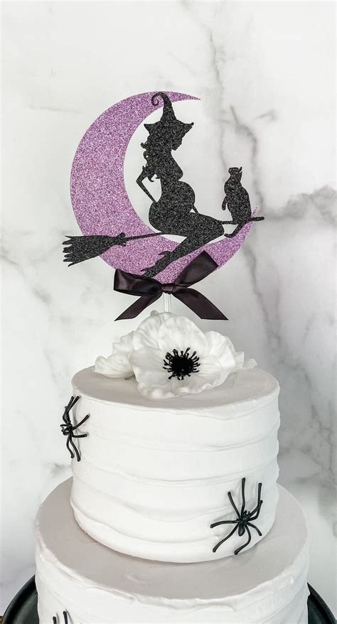 A Baby Is Brewing Cake Topper Halloween Baby Shower Cake Etsy