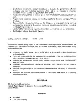 Resume Actual 2015 PDF