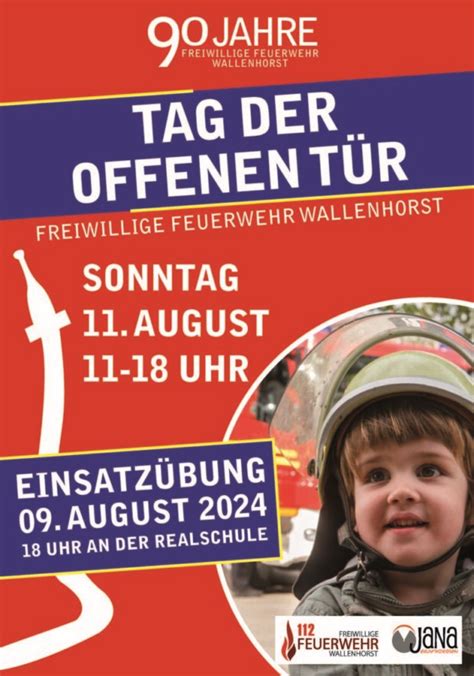 Tag Der Offenen T R Und Einsatz Bung Freiwillige Feuerwehr Wallenhorst