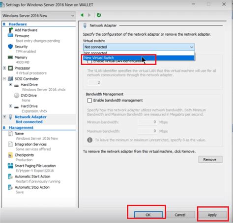 How To Add Network Adapter In Hyper V Adapter View