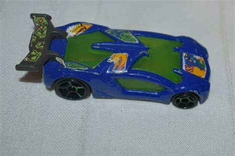 2012 Hot Wheels Blue Car Made For Mcdonald S Made In China Ebay