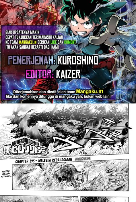 Komik Boku No Hero Academia Chapter 395 Bahasa Indonesia KomikIndo