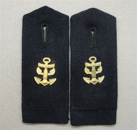 Kriegsmarine Coastal Artillery Shoulder Boards Original German Militaria